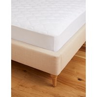 M&S Fresh & Cool Mattress Protector – DBL – White, White M&S Fresh & Cool Mattress Protector – DBL – White, White