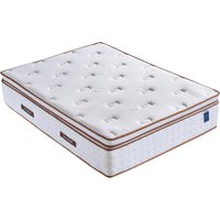 Seymour Fabric 3000 Pocket Double Mattress In White Seymour Fabric 3000 Pocket Double Mattress In White