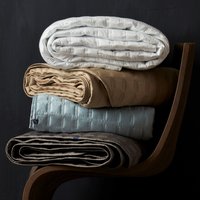 Coverlet | Size: King/Cal King | Color: Blue | Touch: Sateen Coverlet | Size: King/Cal King | Color: Blue | Touch: Sateen