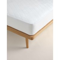 M&S Stay Cool Extra Deep Mattress Protector – King Size (5 ft) – White, White M&S Stay Cool Extra Deep Mattress Protector – King Size (5 ft) – White, White